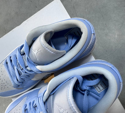 DISPLAY - Nike Womens Air Jordan 1 Low Sneakers - 'University Blue'