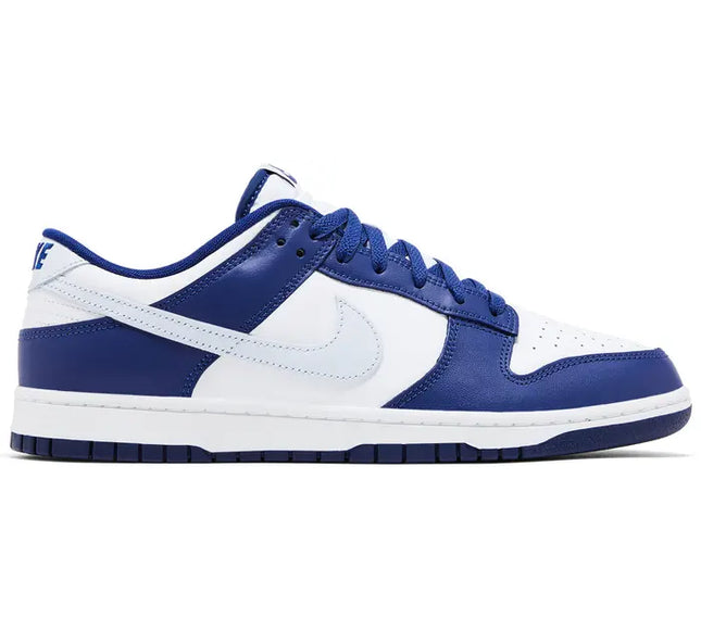 Nike Mens Dunk Low Sneakers - 'Deep Royal Football Grey'