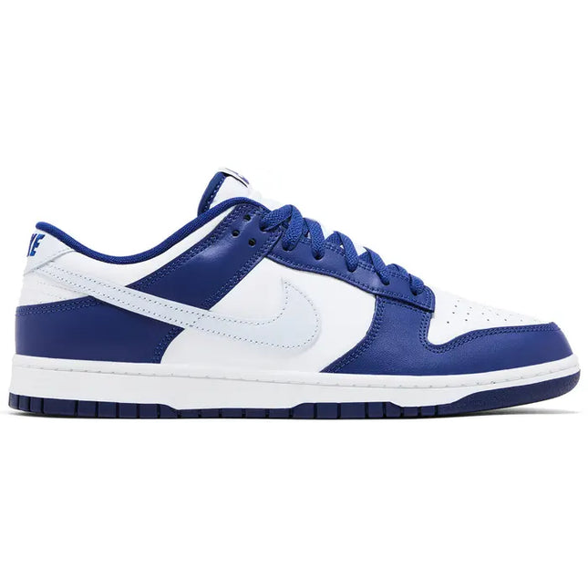 Nike Mens Dunk Low Sneakers - 'Deep Royal Football Grey'