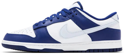Nike Mens Dunk Low Sneakers - 'Deep Royal Football Grey'