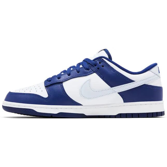 Nike Mens Dunk Low Sneakers - 'Deep Royal Football Grey'