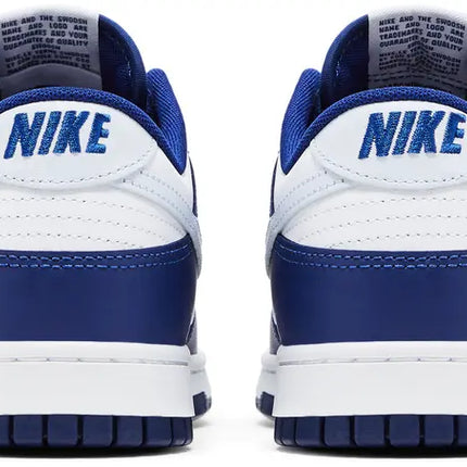 Nike Mens Dunk Low Sneakers - 'Deep Royal Football Grey'