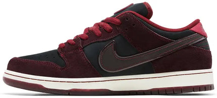 Nike Mens RIOT Skateshop x Dunk Low Pro SB QS 'Mahogany Dark Beetroot'