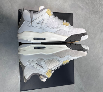 DISPLAY - Nike Grade School Womens Air Jordan 4 Retro SE Sneakers - 'Craft'
