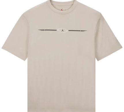 Air Jordan x Travis Scott Logo Tee 'Light Bone'