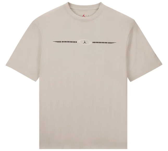 Air Jordan x Travis Scott Logo Tee 'Light Bone'