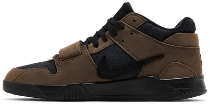 Nike Mens Travis Scott x Jordan Jumpman Jack TR 'Dark Mocha' With Tote Bag