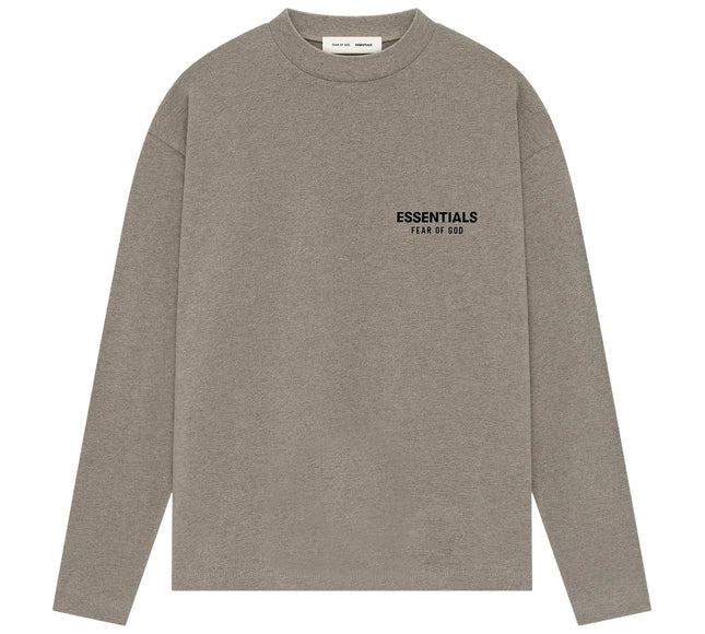 Fear of God Essentials Classic Long-Sleeve Tee 'Homestead Heather'