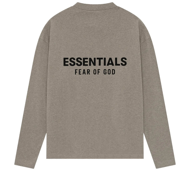 Fear of God Essentials Classic Long-Sleeve Tee 'Homestead Heather'