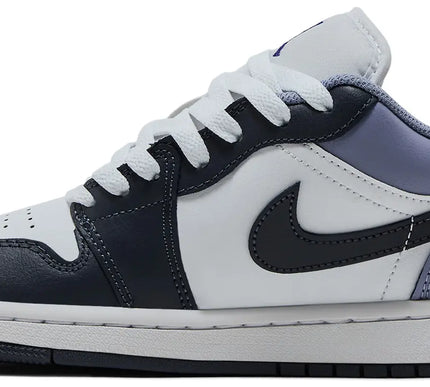 Nike Mens Air Jordan 1 Low 'White Indigo Haze'