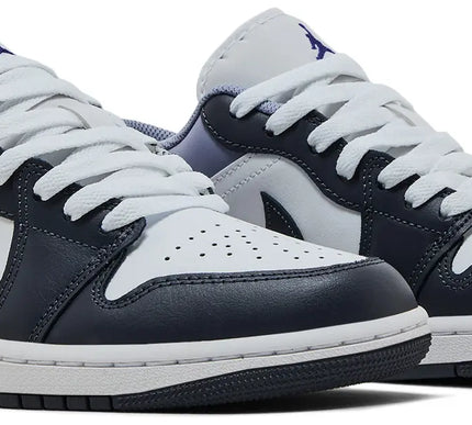 Nike Mens Air Jordan 1 Low 'White Indigo Haze'