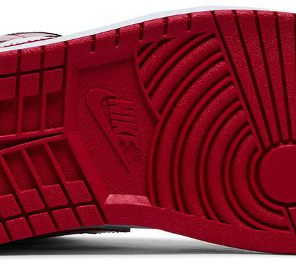 Nike Mens Air Jordan 1 Mid 'Patent Bred Toe'