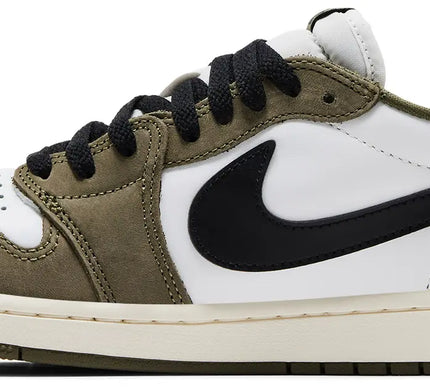 Nike Mens Air Jordan 1 Retro Low OG 'Medium Olive'