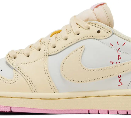 Travis Scott x Air Jordan 1 Retro Low OG 'Muslin Pink'