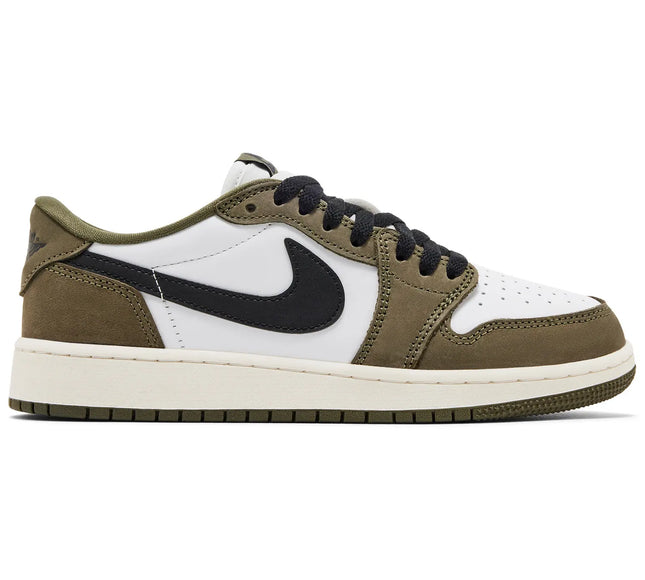 Air Jordan 1 Low GS 'Medium Olive'