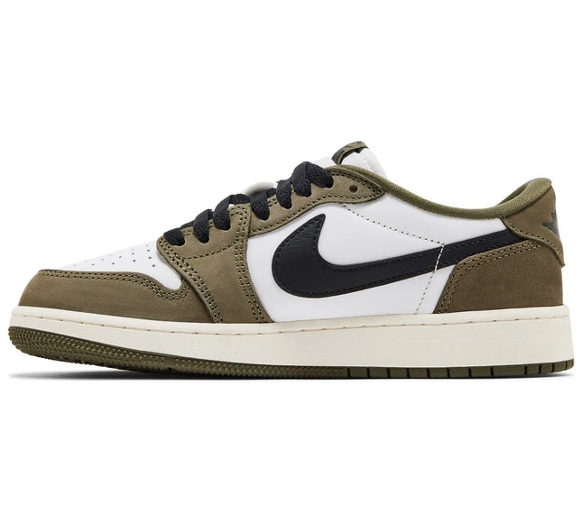 Air Jordan 1 Low GS 'Medium Olive'