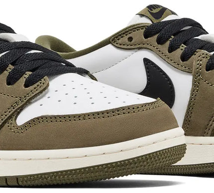 Air Jordan 1 Low GS 'Medium Olive'