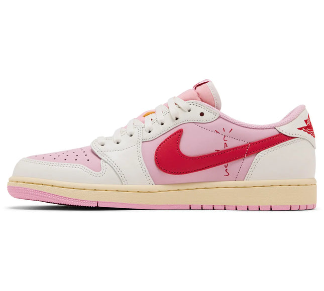 Travis Scott x Air Jordan 1 Retro Low OG 'Sail Tropical Pink' - preorder*