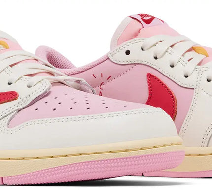 Travis Scott x Air Jordan 1 Retro Low OG 'Sail Tropical Pink'