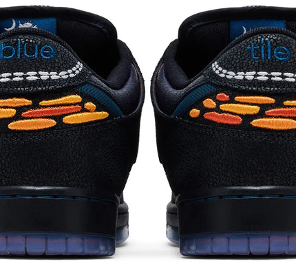 Bluetile x Nike SB Dunk 'Black Marina White'