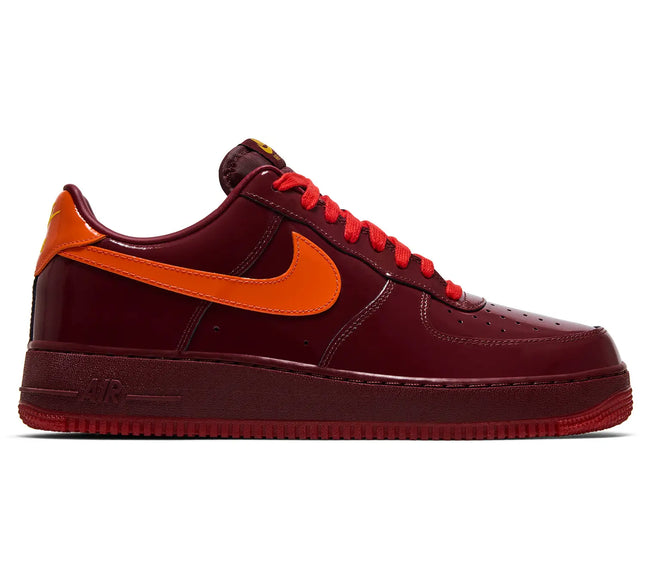 Nike Air Force 1 Low 'Patent Leather Dark Team Red'