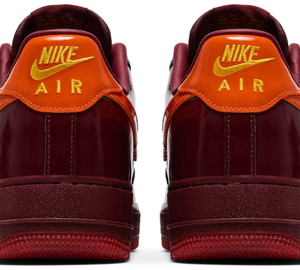 Nike Air Force 1 Low 'Patent Leather Dark Team Red'