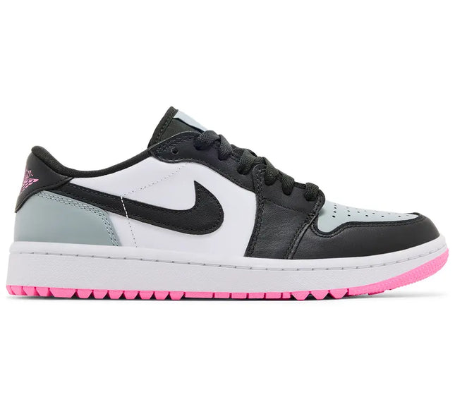 Nike Mens Air Jordan 1 Low Golf Spiked 'White Light Pumice'