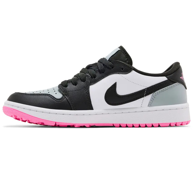 Nike Mens Air Jordan 1 Low Golf Spiked 'White Light Pumice'