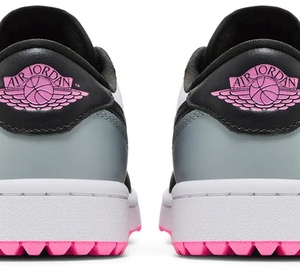 Nike Mens Air Jordan 1 Low Golf Spiked 'White Light Pumice'