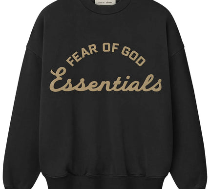 Fear of God Essentials 90's Crewneck Sweatshirt 'Faded Black'