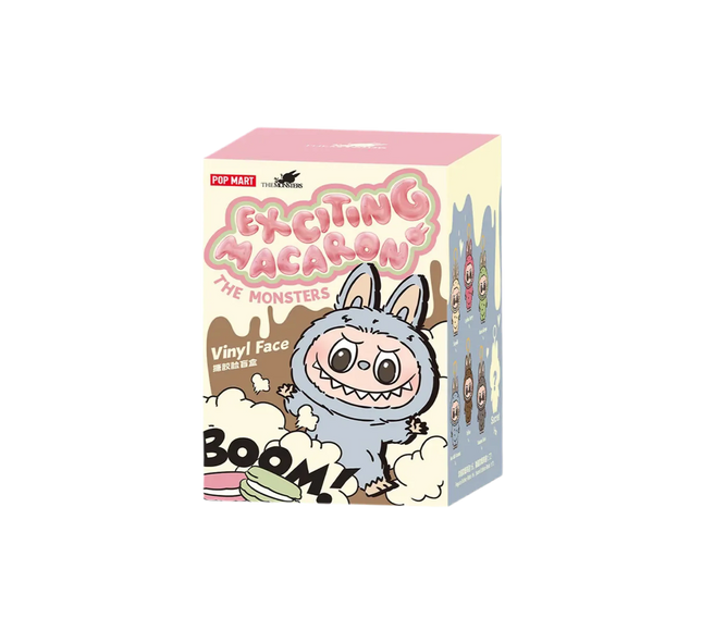 Labubu The Monsters Tasty Macarons Vinyl Face