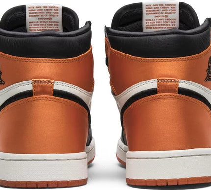 Nike Womens Air Jordan 1 Retro High OG Sneakers - 'Satin Shattered Backboard'