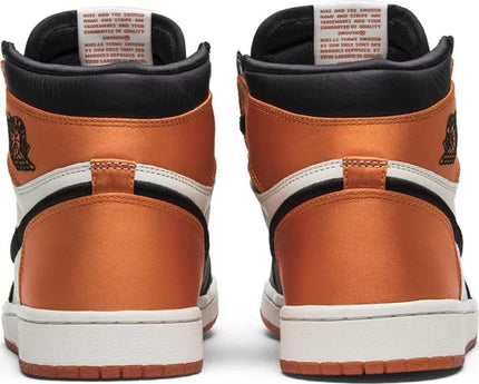 Nike Womens Air Jordan 1 Retro High OG Sneakers - 'Satin Shattered Backboard'