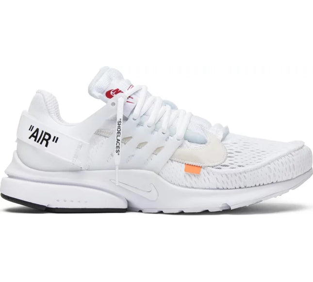 Nike Mens Off-White x Air Presto Sneakers - 'White'