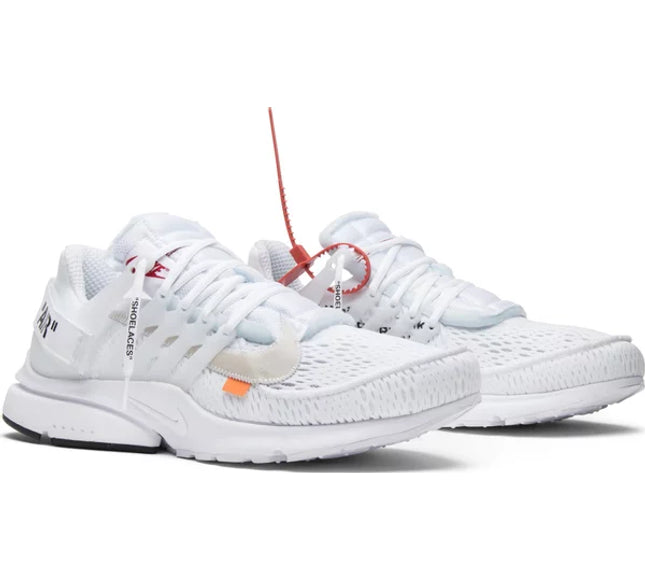 Nike Mens Off-White x Air Presto Sneakers - 'White'