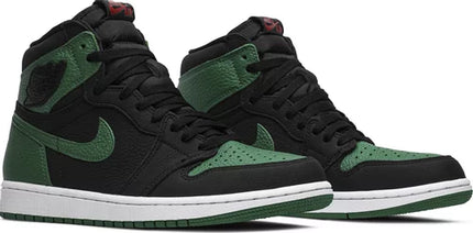 Nike Mens Air Jordan 1 Retro High OG Sneakers - 'Pine Green 2.0'