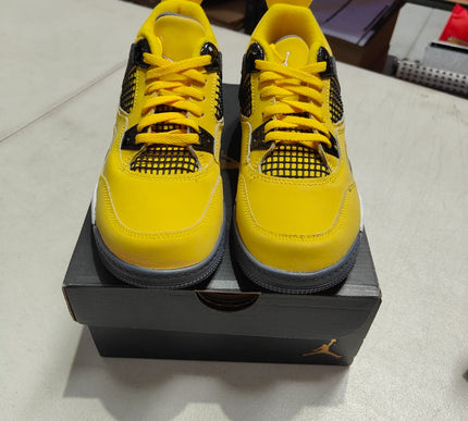 AIR JORDAN 4 YELLOW THUNDER PS *NEW-MISMATCH SIZE* *SALES ARE FINAL*
