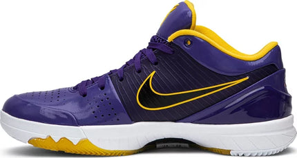 Nike Mens Undefeated x Kobe 4 Protro Sneakers - 'Court Purple'