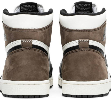 Nike Mens Air Jordan 1 Retro High OG Sneakers - 'Dark Mocha'