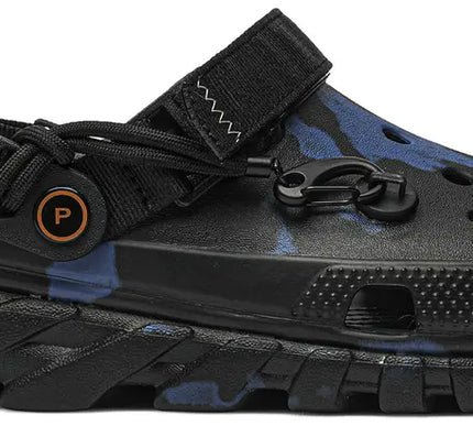 Crocs Mens Post Malone x Duet Max Clog 'Blue Camo'