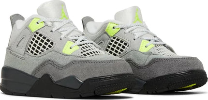 Nike Toddlers Air Jordan 4 Retro SE Sneakers - 'Neon 95'