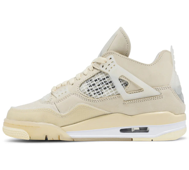 Off-White x Wmns Air Jordan 4 Retro SP 'Sail'