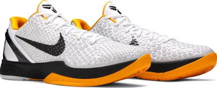 Nike Mens Zoom Kobe 6 Protro Sneakers - 'White Del Sol'
