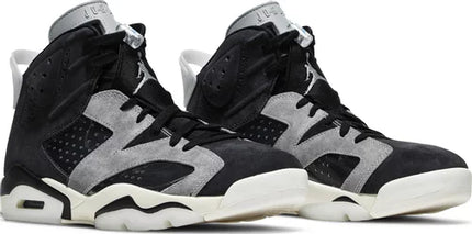 Nike Womens Air Jordan 6 Retro Sneakers - 'Tech Chrome'