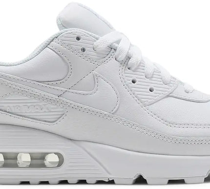 Nike Mens Air Max 90 Sneakers - LTR 'Triple White'