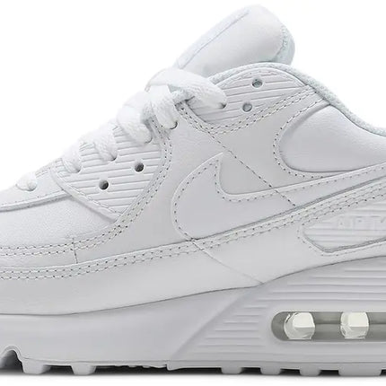 Nike Mens Air Max 90 Sneakers - LTR 'Triple White'