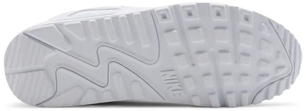 Nike Mens Air Max 90 Sneakers - LTR 'Triple White'