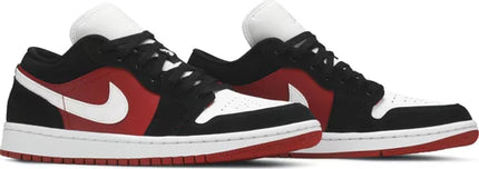 Nike Womens Air Jordan 1 Low Sneakers - 'Gym Red Black'