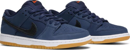 Nike Mens Dunk Low Pro ISO SB Sneakers - 'Navy Gum'