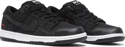 Nike Mens Wasted Youth x Dunk Low SB Sneakers - 'Black Denim'